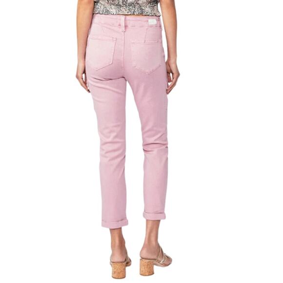 Paige Christy Cargo Jean in Vintage Garden Rose NWT Size 31 - Picture 3 of 5